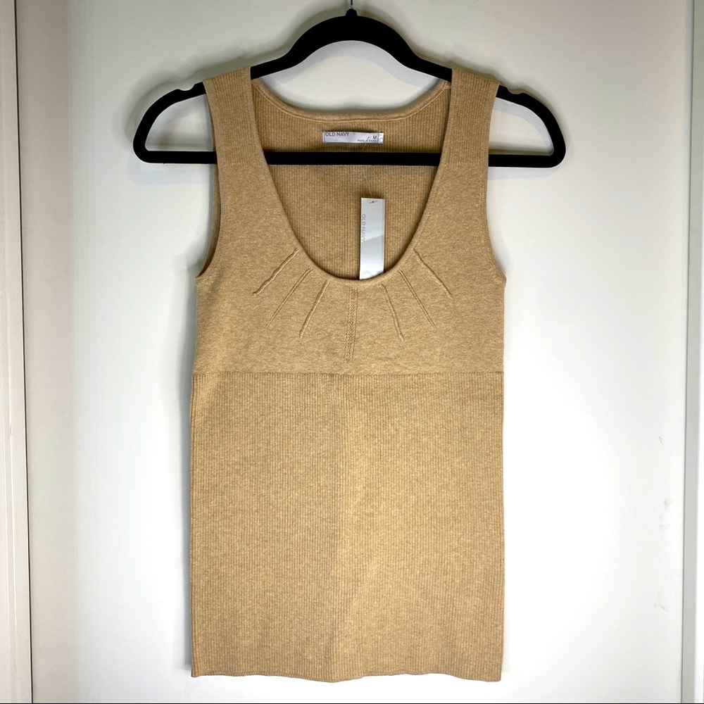 Sweater Scoop Neck Tank Top Size Medium Old Navy